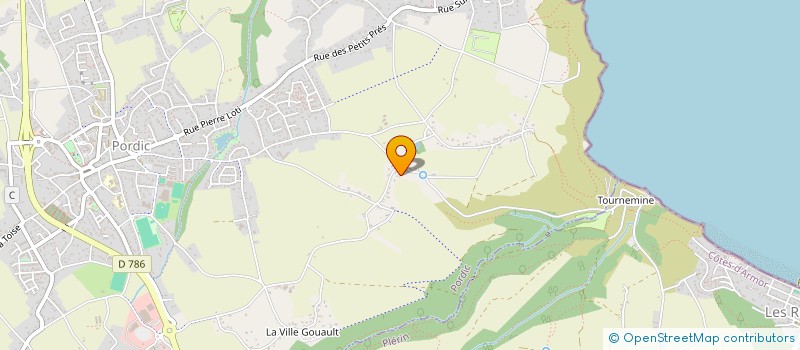 localisation de l'entreprise MORE  PORDIC