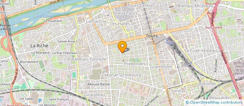 localisation de l'entreprise MORE  TOURS