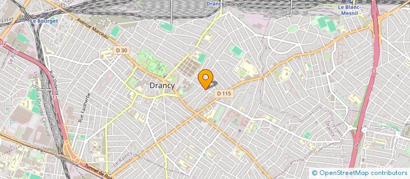 localisation de l'entreprise MORE GROOVE  DRANCY