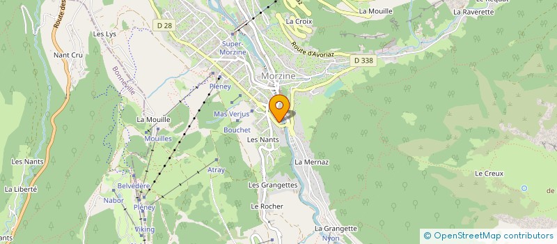 localisation de l'entreprise MORE MOUNTAIN  MORZINE