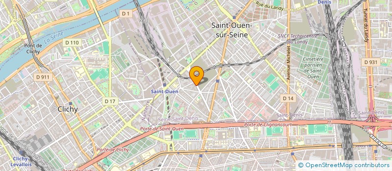 localisation de l'entreprise MORE PROJECTS  SAINT-OUEN-SUR-SEINE