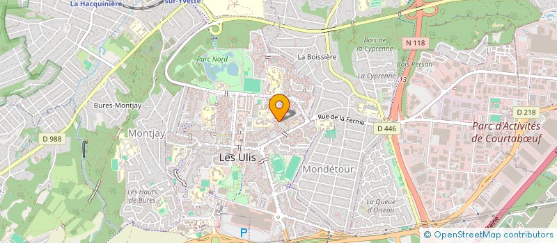 localisation de l'entreprise MORE THAN A DRIVER  LES ULIS