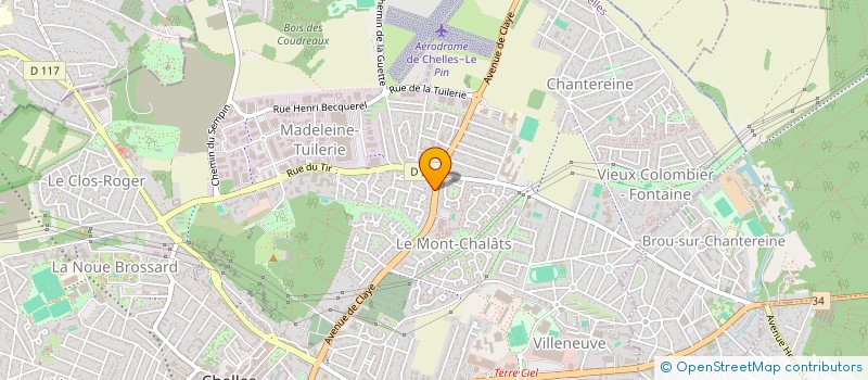 localisation de l'entreprise MOREA  CHELLES