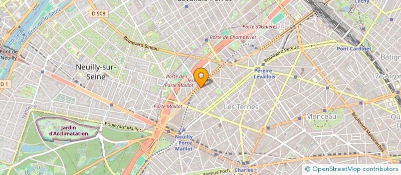 localisation de l'entreprise MOREAU à PARIS