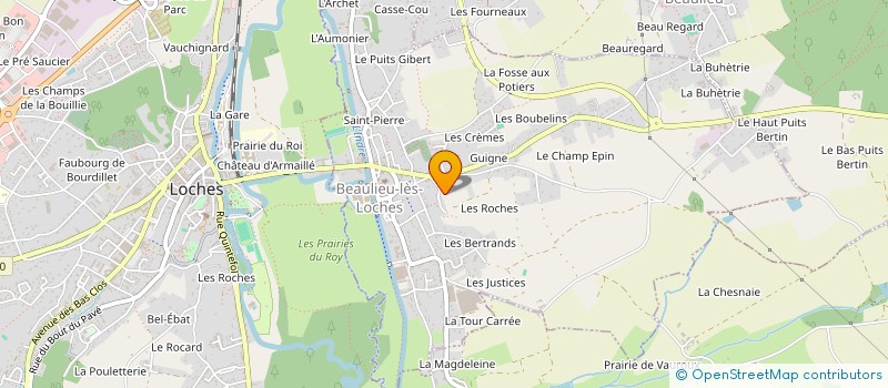 localisation de l'entreprise MOREAU  SAINT-SENOCH