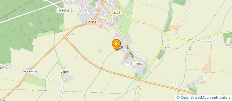 localisation de l'entreprise MOREAU à THIMERT-GATELLES