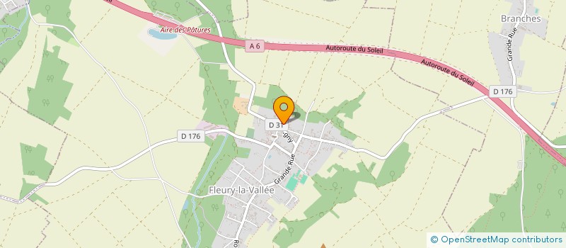 localisation de l'entreprise MOREAU ANDRE ET ALAIN à FLEURY-LA-VALLEE