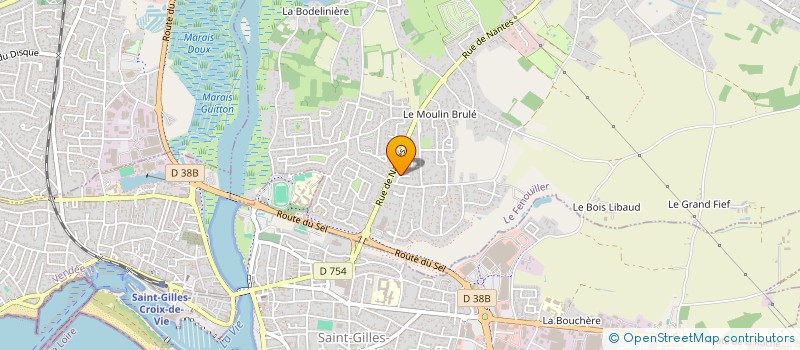 localisation de l'entreprise MOREAU CERAMIQUE  LE FENOUILLER