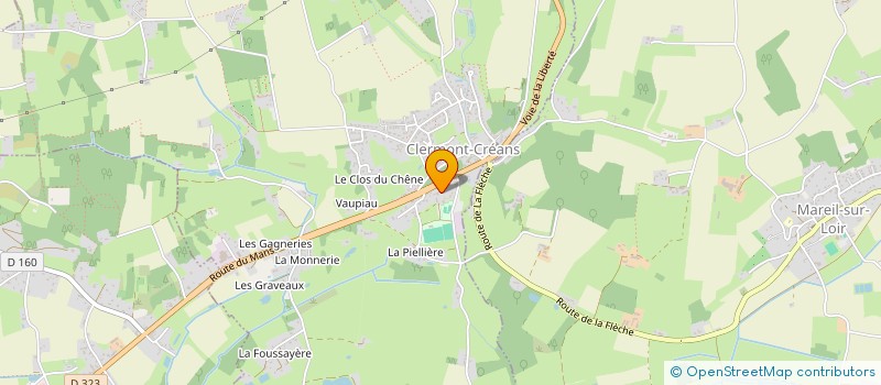 localisation de l'entreprise MOREAU CORENTIN  CROSMIERES