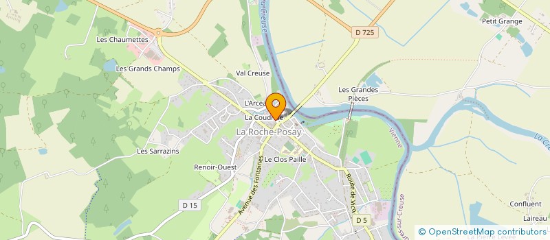 localisation de l'entreprise MOREAU EPICURE à LA ROCHE POSAY