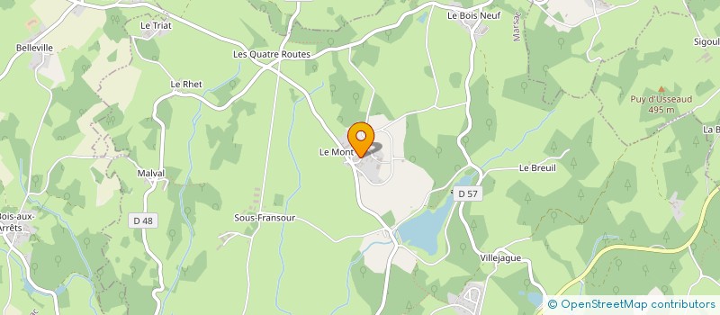 localisation de l'entreprise MOREAU ET FILS SARL à MARSAC