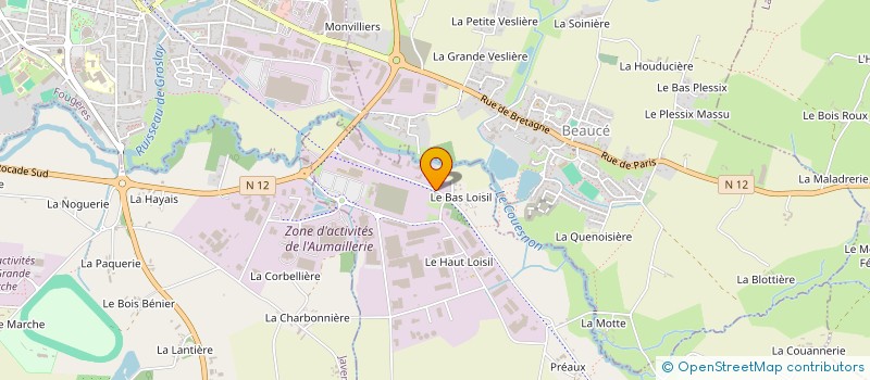 localisation de l'entreprise MOREAU INVESTISSEMENTS IMMOBILIERS  LIFFRE