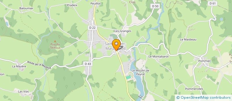 localisation de l'entreprise MOREAU MULTISERVICES  SAINT-DIZIER-MASBARAUD