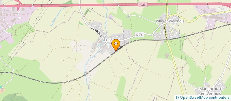 localisation de l'entreprise MOREAU PERE & FILS JKE  LUPCOURT