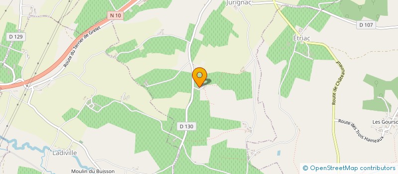 localisation de l'entreprise MOREAU STEPHANE ET FILS  BECHERESSE