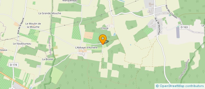 localisation de l'entreprise MOREAU WILFRIED  CIZAY-LA-MADELEINE