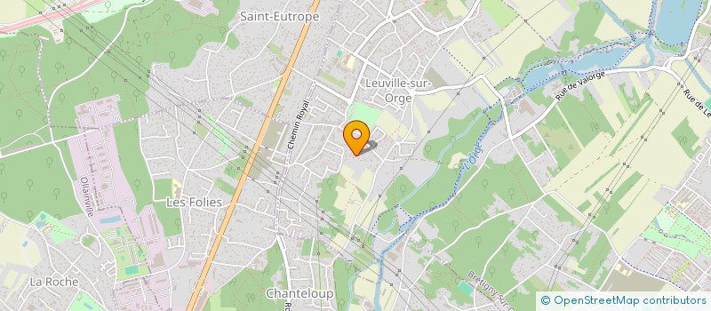 localisation de l'entreprise MOREAUCADETE  LEUVILLE-SUR-ORGE