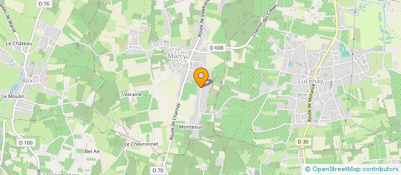 localisation de l'entreprise MOREIRA  MARCY