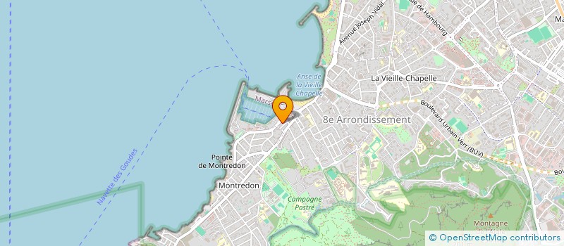localisation de l'entreprise MOREIRA à MARSEILLE 8EME