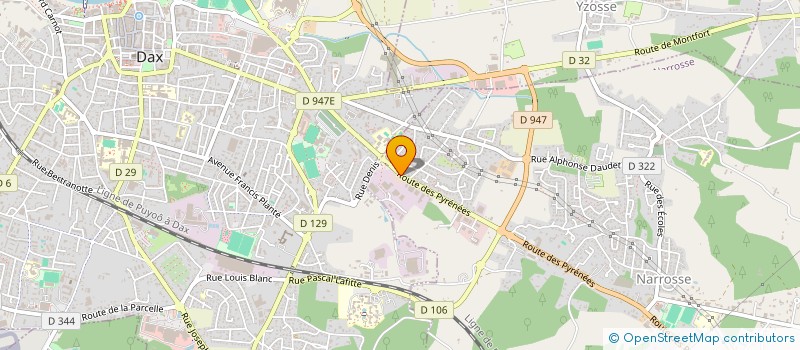 localisation de l'entreprise MOREIRA AND CO  NARROSSE