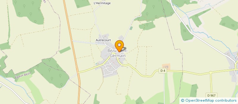 localisation de l'entreprise MOREIRA EURL  MONTHIERS