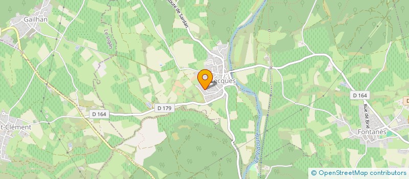 localisation de l'entreprise MOREIRA JOACHIM  LECQUES