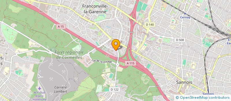 localisation de l'entreprise MOREIRA MONTAG MECANIQ ET INSTAL ELECTRI à FRANCONVILLE