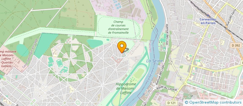 localisation de l'entreprise MOREIRA SANTERRE  MAISONS-LAFFITTE