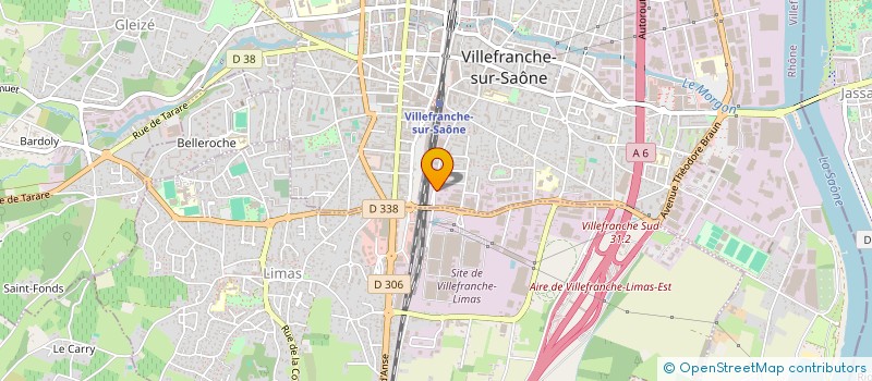 localisation de l'entreprise MOREL AUTO SPORT à VILLEFRANCHE-SUR-SAONE