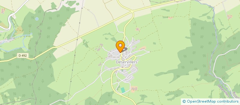localisation de l'entreprise MOREL ET FILS à AMANCEY
