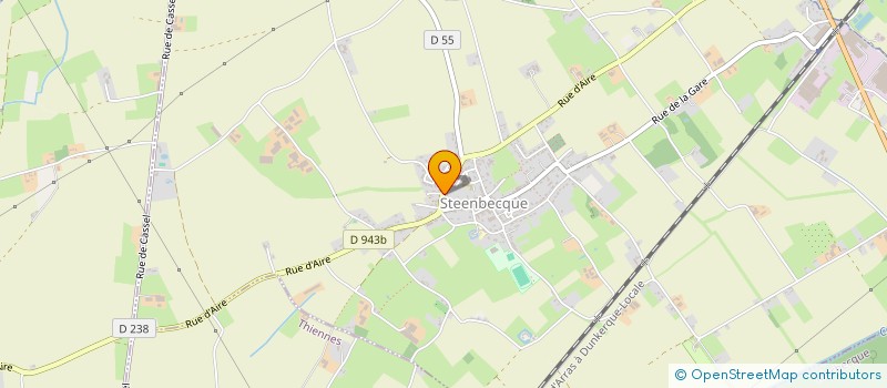 localisation de l'entreprise MOREL ET FILS à STEENBECQUE