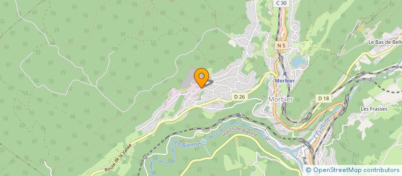 localisation de l'entreprise MOREL FRANCE SAS à MORBIER