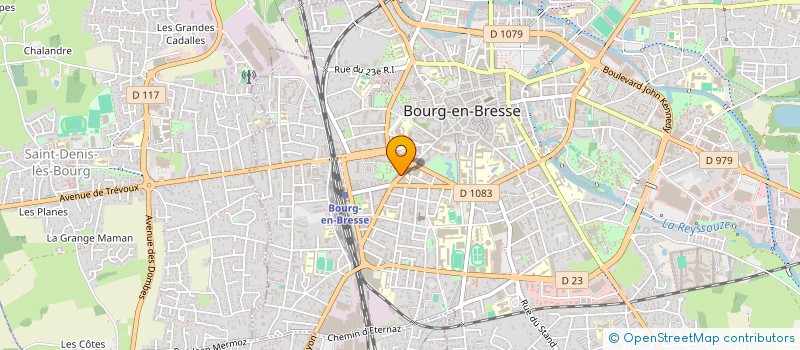 localisation de l'entreprise MOREL GOUJON INDIVISION à BOURG-EN-BRESSE