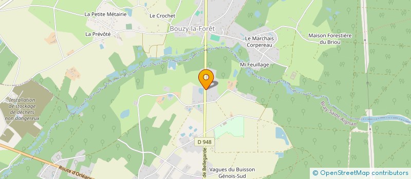 localisation de l'entreprise MOREL IMMOBILIER à BRAY-SAINT-AIGNAN