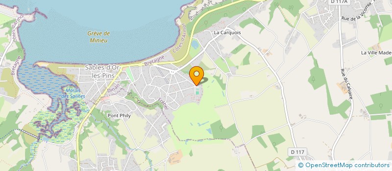 localisation de l'entreprise MOREL OLIVARD  FREHEL