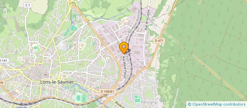 localisation de l'entreprise MOREL S.A.S  LONS-LE-SAUNIER