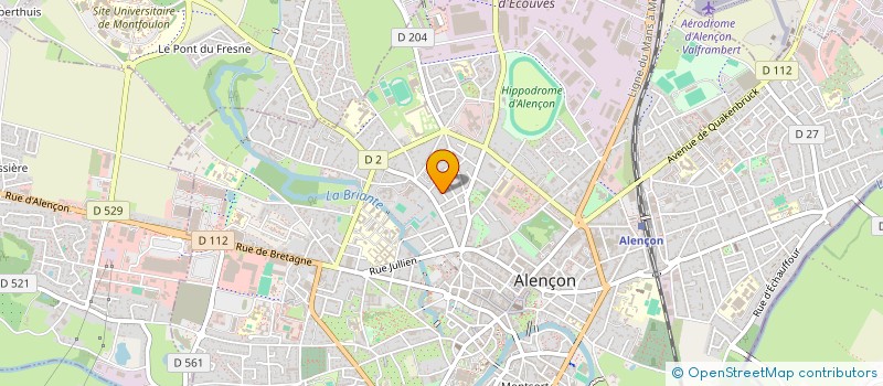 localisation de l'entreprise MOREL SERVICES à ALENCON
