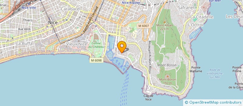 localisation de l'entreprise MOREL VASSEUR à NICE