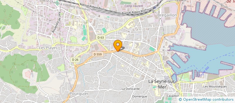 localisation de l'entreprise MORELCROTS IMMOBILIER à LA SEYNE-SUR-MER