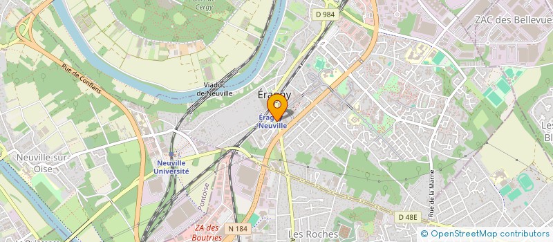 localisation de l'entreprise MORELI à ERAGNY