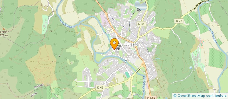 localisation de l'entreprise MORELL à QUISSAC