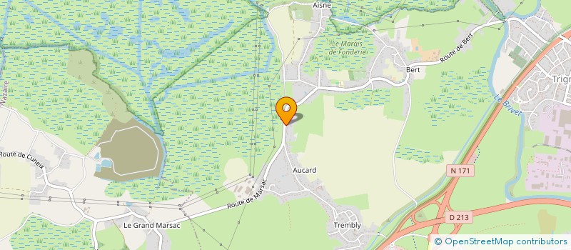 localisation de l'entreprise MORELLE & FILS  TRIGNAC