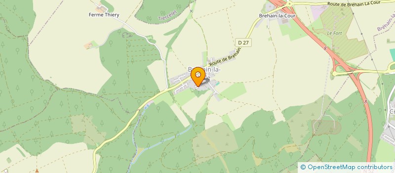localisation de l'entreprise MORELLI  BREHAIN-LA-VILLE