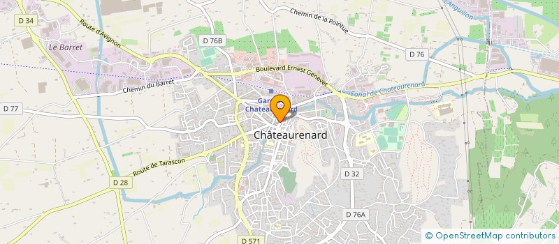 localisation de l'entreprise MORELLI PRESSE à CHATEAURENARD