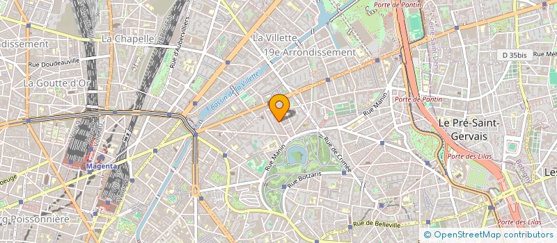 localisation de l'entreprise MORELLI VERONIQUE ET WOOD PHILIPPE  PARIS