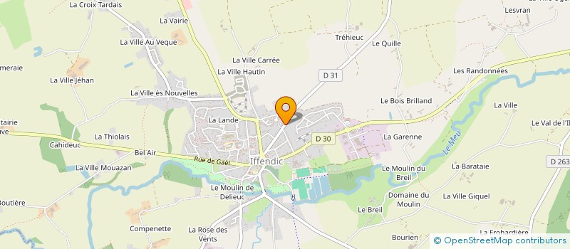 localisation de l'entreprise MOREMI  IFFENDIC