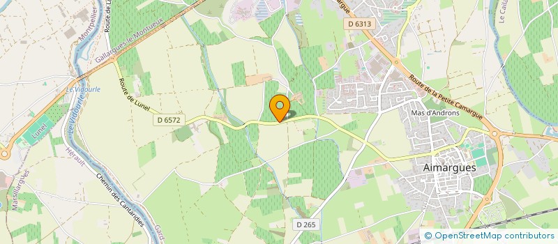 localisation de l'entreprise MORENA  AIMARGUES