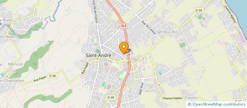 localisation de l'entreprise MORENA  SAINT-ANDRE