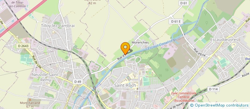 localisation de l'entreprise MORENCHIES AGRI à NOISY-LE-GRAND