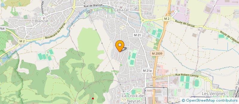 localisation de l'entreprise MORENCO  CEBAZAT